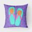 Coussin décoratif d’extérieur à bascule à bascule intérieur