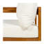 Ensemble de canapé d'extérieur Wodden avec pieds robustes et coussin moelleux-666465069