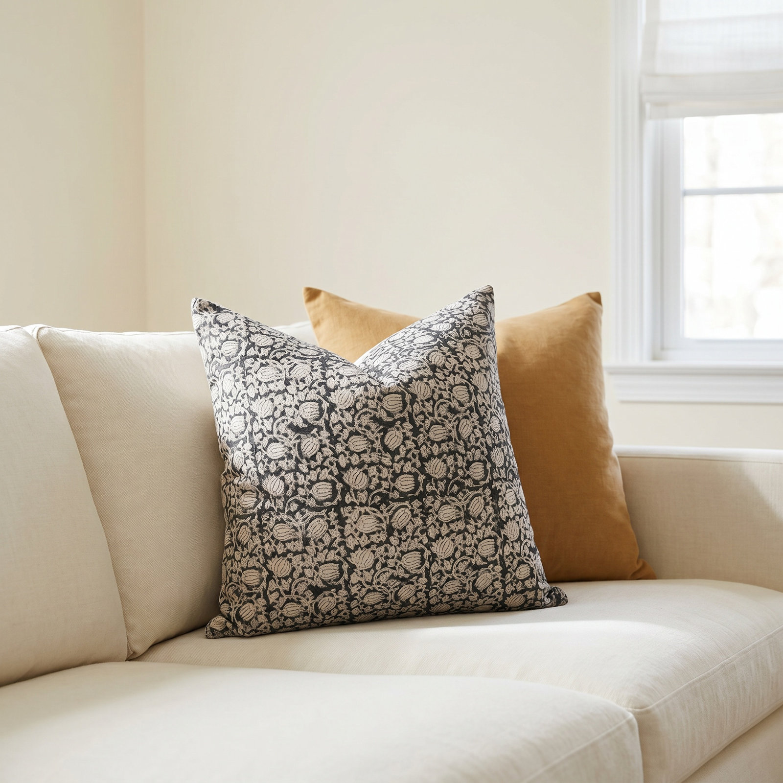 Wilkes Cotton Pillow Cover, 20" x 14"