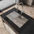 Stainless Steel Kitchen Sink, 30″X19″ Drop In Single Bowl, Undermount Handmade Sink In Brushed Nickel, With US Standard Drain And Hook