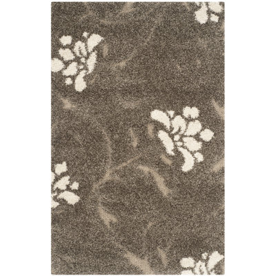 Caniesha Shag Performance Floral Rug