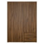 Spacious, timeless wardobe with 3 turning doors and 2 drawers, engineered wood, light beige, 205.9 cm W x 200.1 cm H x 58.8 cm D