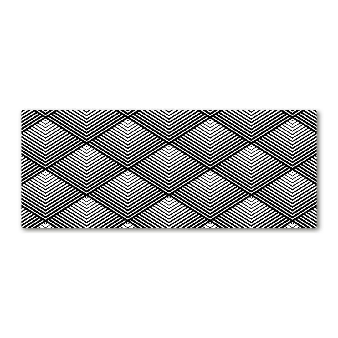 Geometric Background - Wrapped Canvas Print