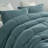 If My Bed Was a Hippo - Coma Inducer® Oversized Queen Comforter - Tanzania Teal-120884367-120884370
