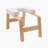 Solid + Manufactured Wood Accent Stool