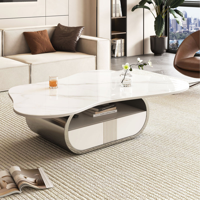 Table basse Modern Modern Butterfly, Gris