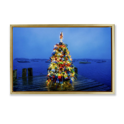 «Lit Bouys Christmas Tree» par Rick Berk