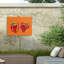 "Peppers bologares sur orange" sur toile-98095665
