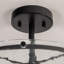 Plafonnier semi-encastré tambour 3 lumières Jairdan