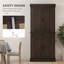 Garde-manger autoportant de 71 po avec 4 portes et 2 grandes armoires, armoire de rangement haute avec tiroir large pour la salle à manger, café