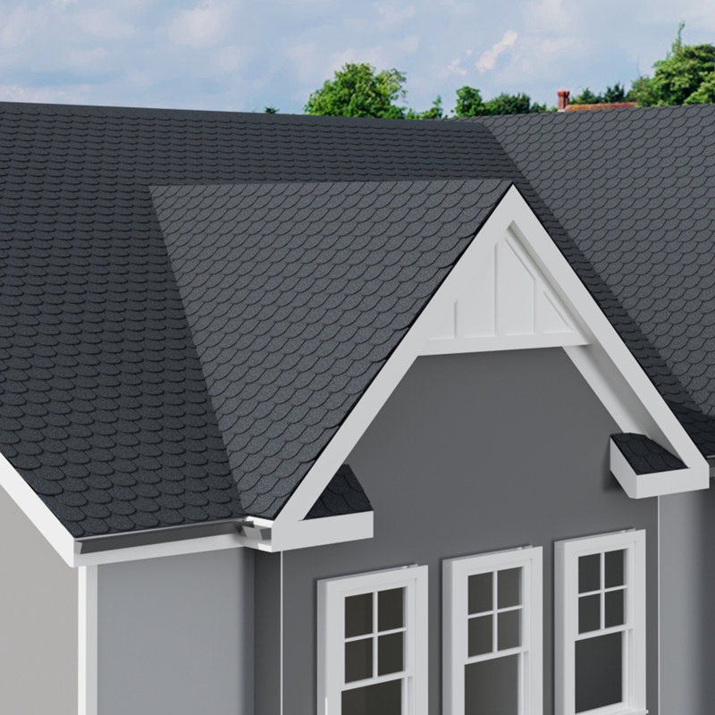 Living And Home Asphalt Roofing Kit, Grey