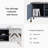 Mirrored Tv Stand For Tvs Up To 65", Silver Tv Console Table With Open Storage & 2 Storage Cabinets, V Shape Sparkling Mirror Doors-1466292329
