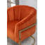 Fauteuil demi-tonneau rembourré l 30 po Romy-1159302594