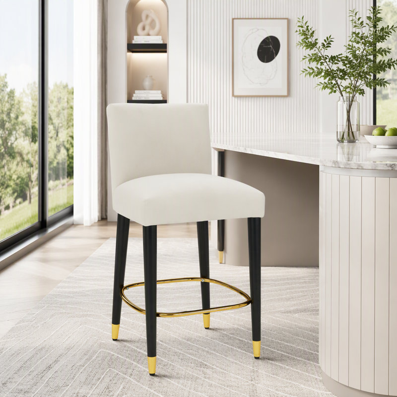Tabouret de 27 pouces, Beige
