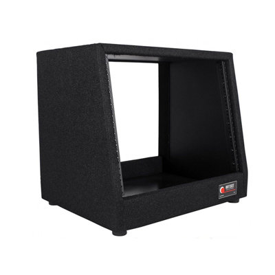 Carpeted DJ Music Studio Equipment Audio Rack