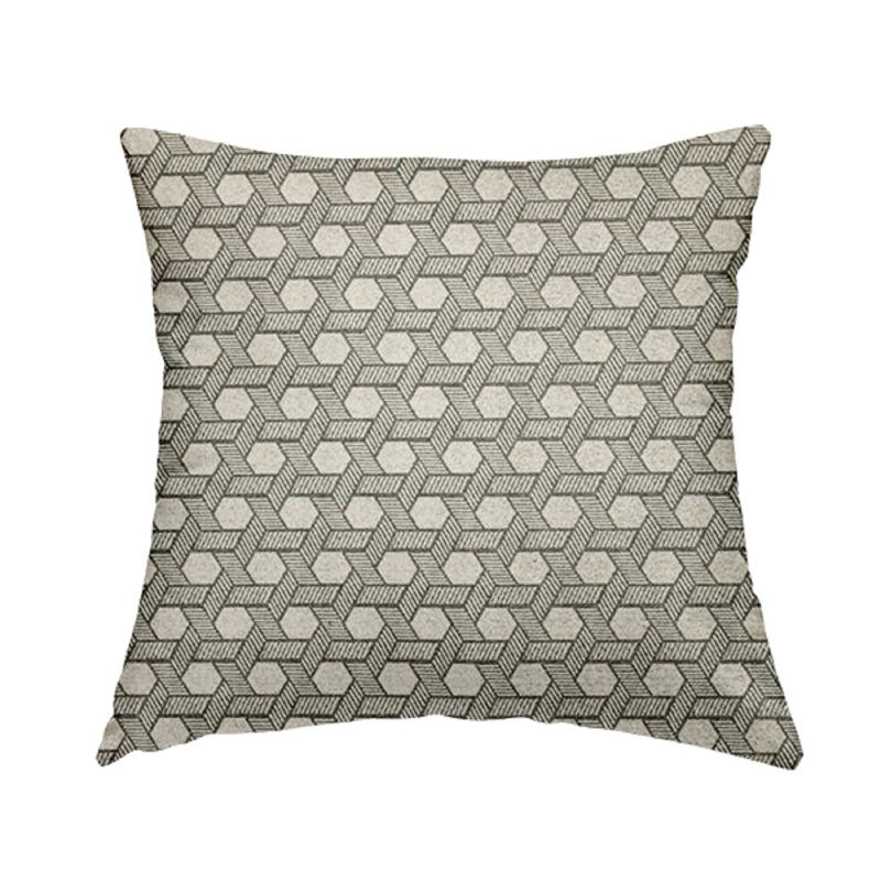Dalajah Geometric Square Cushion, 55cm H x 55cm W x 5cm D