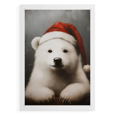 Art des Fêtes de Noël - série 2-XC III - impression sur toile seulement - NON-CADRE