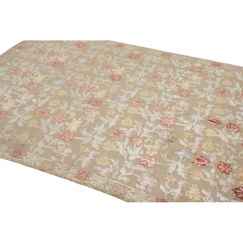 One-of-a-Kind 7'10"x 9'11" Hand Knotted Area Rug