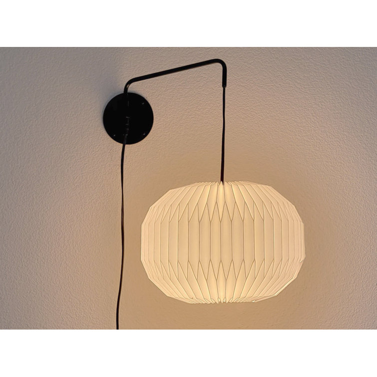 Gottwaldt Aluminum Plug-in Armed Sconce