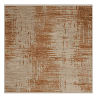 Machine Washable Abstract Beige Area Rug