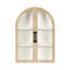 Armoire arquée en bois pour rangement mural-818859947