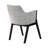 Moberly Modern Dining Side Chairs with Arms in Fabric Upholstery and Wood-2074649044-2074649047