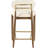Riccio Vegan Leather Upholstered Stool-808188749-808188747-808188746