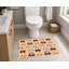 Tapis de toilette rectangulaire antidérapant, absorbant et coloré pour allée-2032750256-2032750270