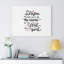 Will Be Saved Acts 2:21 - Wrapped Canvas Print