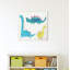 « dino trio », peinture sur toile tendue-1496436080