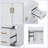 Campeaux 30'' Single Bathroom Vanity with Resin Top-431968202-431968203