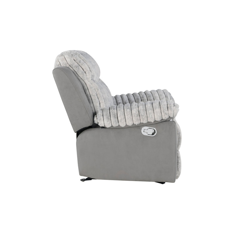 Fauteuil inclinable Evoza - gris