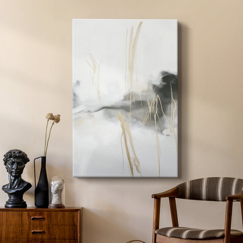 Série ABSTRACT DCCCLxx - Cavas de galerie sur mesure, H 48 po x l 32 po
