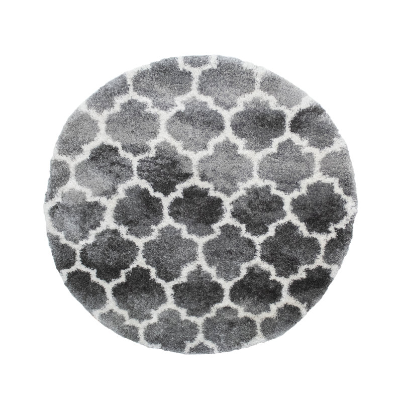 Delaili Moroccan Indoor Rug, Round 5'3"
