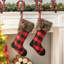 Chaussette de Noël écossaise