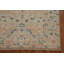 Tapis beige en laine noué à la main de conception unique 3 pi 0 po x 3 pi 9 po New Age