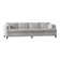 Todd Fabric 109'' Reception Sofa