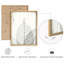 «Rustic Leaf Veen And Trees Branch», reproduction d'art encadrée, affiches, salle de bain, petit art mural-104788426-104788428