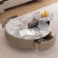 Table basse ronde moderne en marbre-2021834486