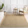 Palacio Farmhouse Seagrass Area Rug in Beige