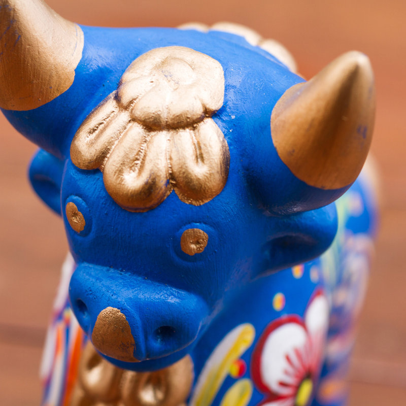 Figurine Oregon, Bleu