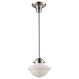 Luminaire suspendu 1 lumières scolaire single Cecilvale