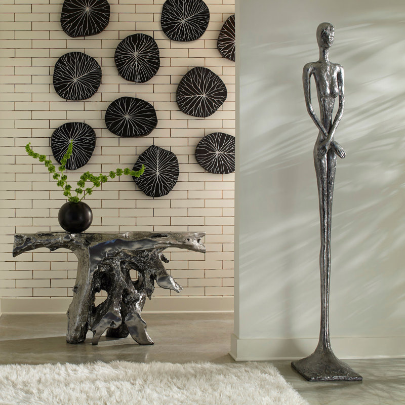 Rivulet Wall Décor, Black