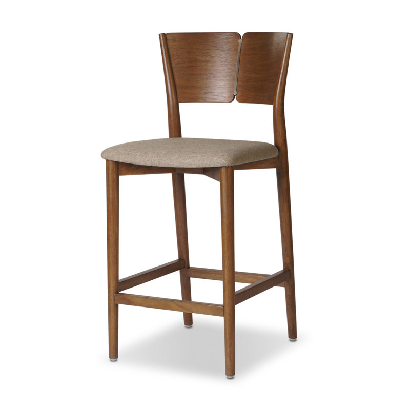Grady Stool-Antwerp Noir-Counter, Taupe, Walnut