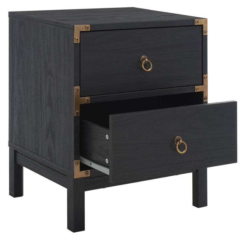 Table de chevet 18,5 po Alfano, Noir