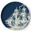 Scrimshaw Melamine Dinner Plate