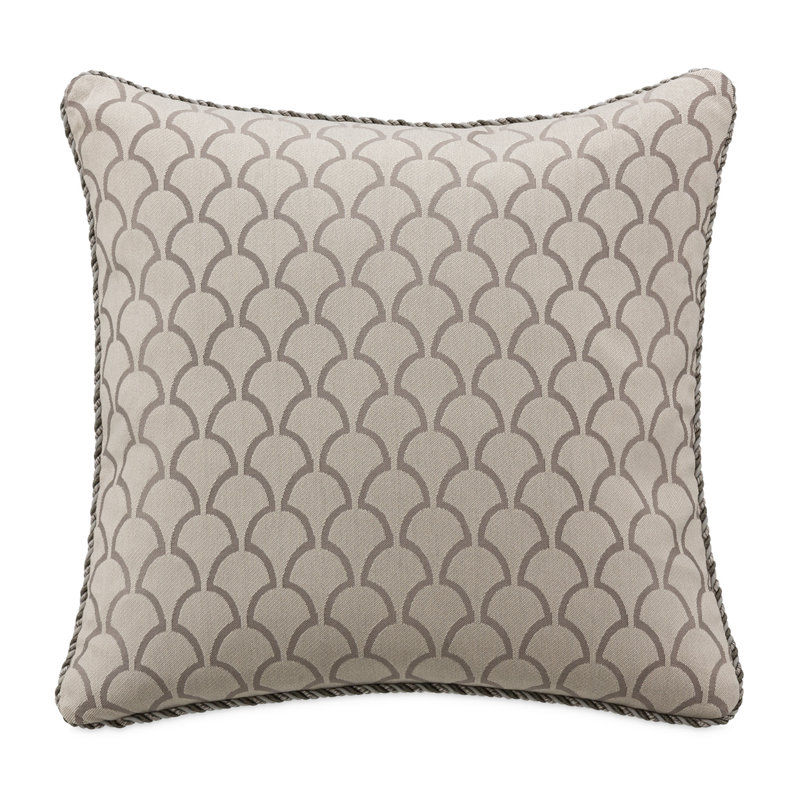 Paragon Geometric Feather Reversible Throw Pillow
