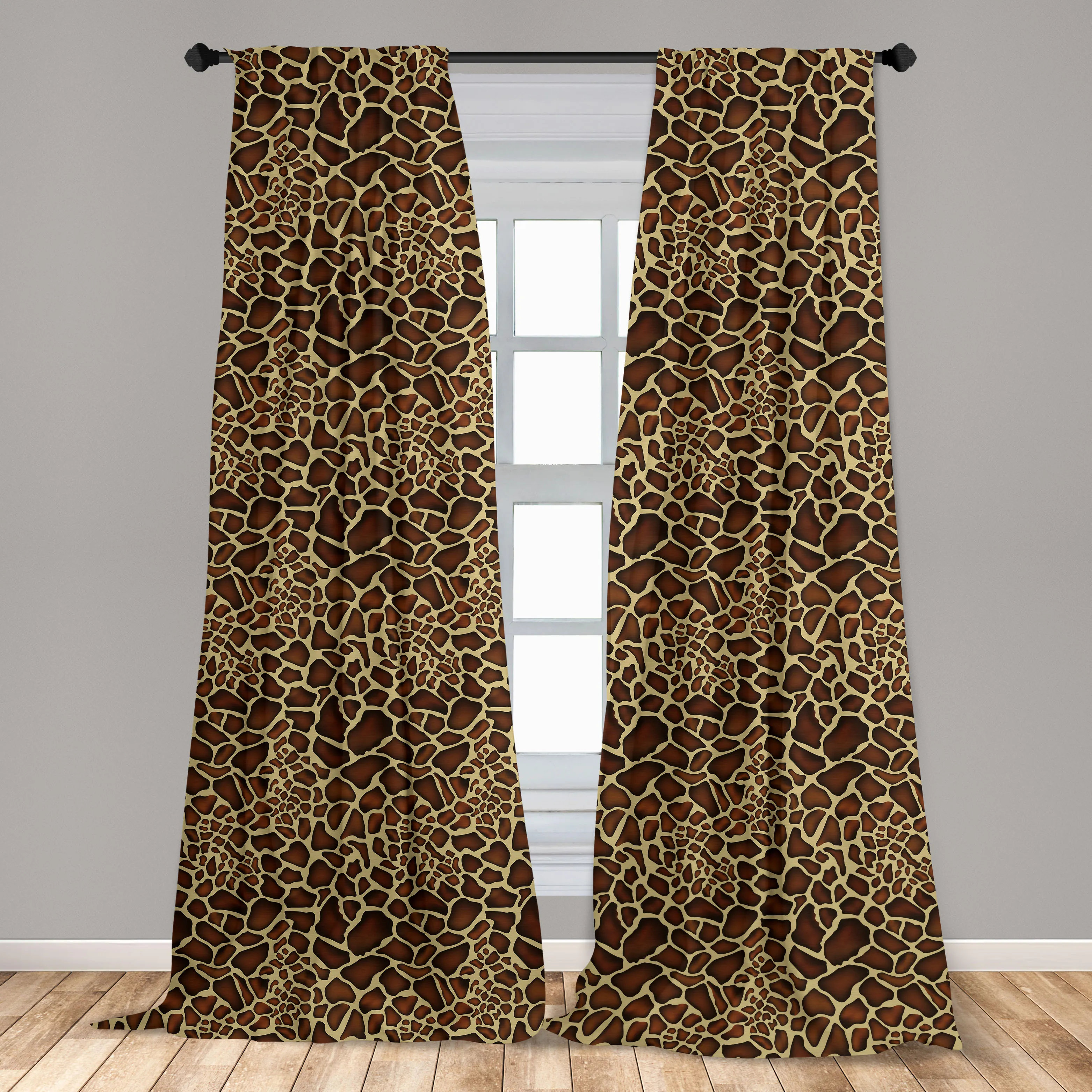 East Urban Home Zambia SemiSheer Rod Pocket Curtain Panels Wayfair