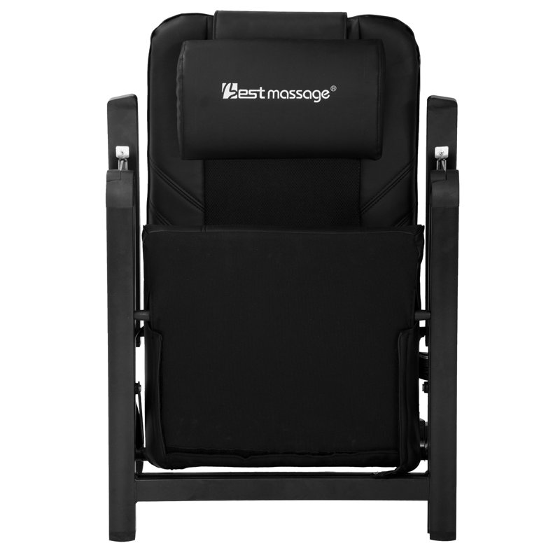 Fauteuil de massage chauffant en similicuir
