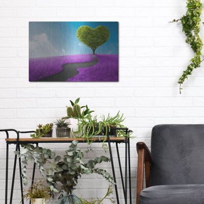 'Follow Your Heart,' Metal Wall Art